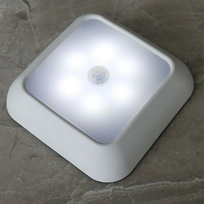 3pcs 모션 센서 옷장 캐비닛 옷장 램프 LED 야간 조명 배터리 운영 야외 조명 베란다 조명